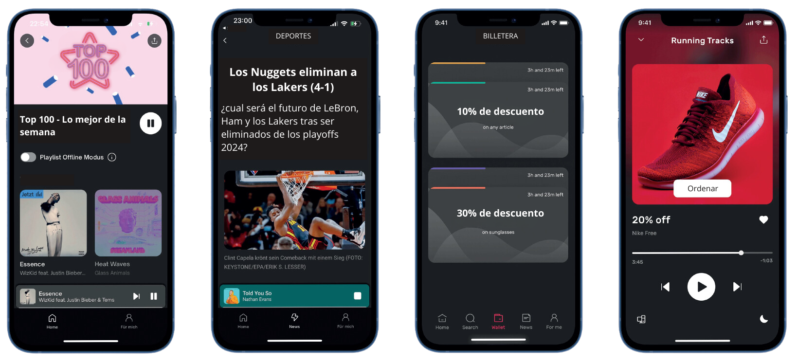 Ejemplos reales de la plataforma multimedia para radiodifusores y creadores